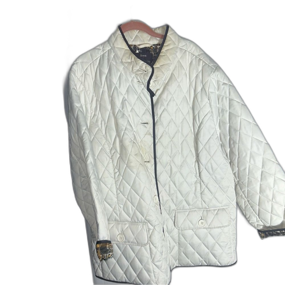 Women's Denim& Co Coat White | Size 3X